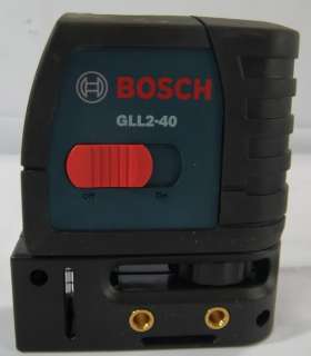 Bosch GLL2 40 Self Leveling Cross Line Laser Level  