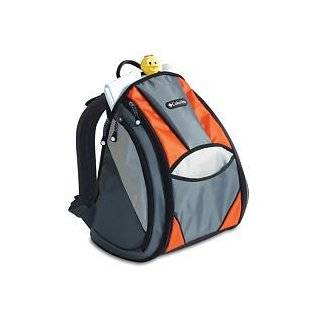 columbia trekster diaper bag orange and grey by california innovations 