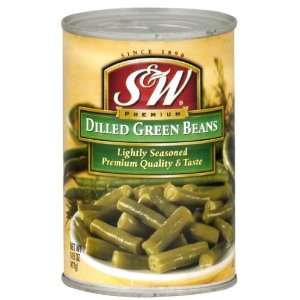Dilled Green Beans, 14.5 oz, 12 ct  Grocery & Gourmet 
