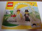 LEGO SET 853340 BRIDE AND GROOM WEDDING CAKE TOPPER *NE