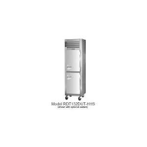   Dual Temp Refrigerator Freezer w/ Half Doors, 208 V