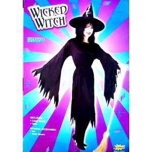  Holidays Seasonal Halloween Costume Adult Witch Sorceress 