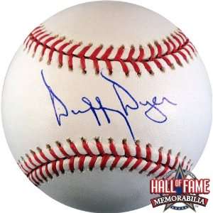  Duffy Dyer Autographed/Hand Signed MLB Baseball 