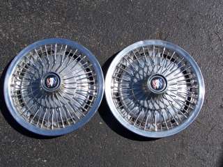 67 72 Buick Special, Skylark Wire Wheel Covers, Hubcaps  