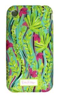 LILLY PULITZER IPhone 3G 3GS NICE TO SEE YOU Mobile Cell Phone Cover 