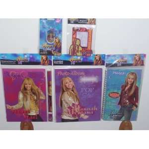  Hannah Montana Planner,notepad,photo album,necklace 