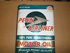 PENN AIRLINER 2 Gallon Motor Oil Can   100% Pure Pennsylvania Motor 