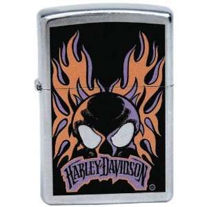  Harley Davidson Purple Fire Zippo Lighter Patio, Lawn 