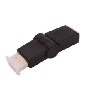   180 Degree Rotation HDMI Male to Female Converter Adapter Electronics