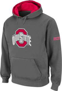 Ohio State Buckeyes Big Logo Tackle Twill Hooded Sweatshirt  