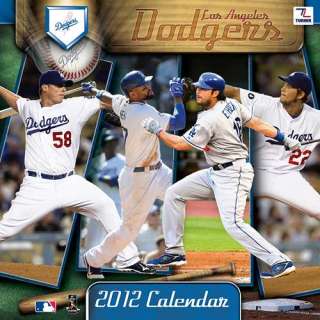 Los Angeles Dodgers 2012 Wall Calendar 1436085551  