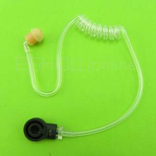 Military Police Equipment Throat Mic Air Tube Headset for Kenwood TH 