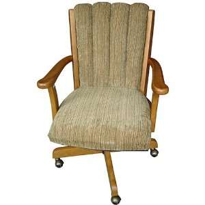 Swivel & Tilt Upholstered High Arm Chair 