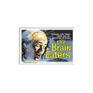  The Brain Eaters Vintage Horror Movie Poster Canvas Giclee 