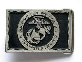   of Colonel Jack Casey USMC Marine Corps League Pewter Buckle #7  