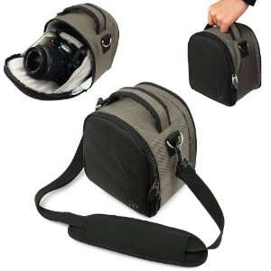  Vangoddy designed Silver Small DSLR & SLR Camera Bag, Laurel Luxury 