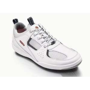  Mens Rockport Admiral Place White/Navy 