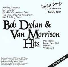 POCKET SONGS #1284 KARAOKE   Bob Dylan / Van Morrison  