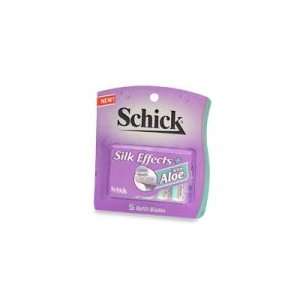  Schick Silk Effects Plus Refill Blades , 5 refill blades 