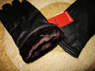 New Mens(100% Real leather) Warm winter gloves / motorcycle gloves 
