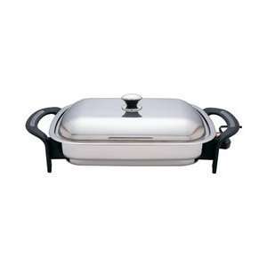   Surgical Stainless Steel Electric Skillet