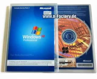 MS Windows XP Professional incl. SP3   English   Pro  