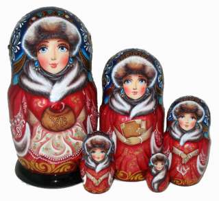 Nesting Doll Russian Easter 5pc  