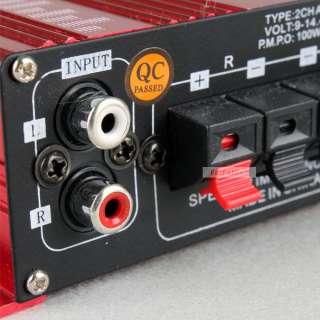 Input Mini Audio Digital Amplifier 12V 2A for  IPOD  