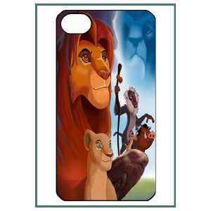  Lion King iPhone 4 iPhone4 Black Designer Hard Case Cover 