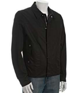 Christian Dior black cotton zip front jacket  
