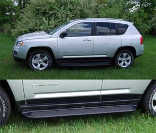 JEEP COMPASS Running Boards Steps Trim 2011 2012  