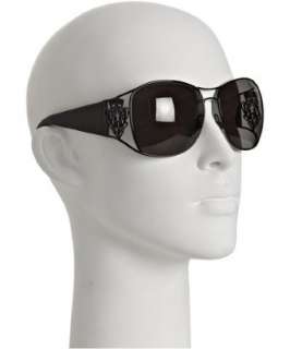Gucci black shield crest logo detail wire sunglasses   up to 