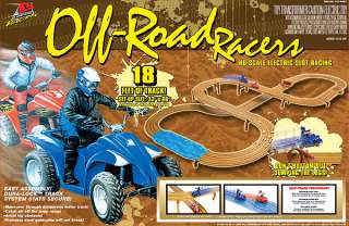 HO Scale Off Road Racers (All Terrain Vehicles) Electric Slot Racing