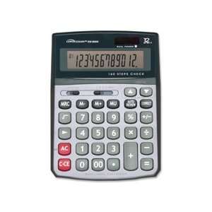  12 Dgt Calculator,Dual Power,3 Key Function,5 4/5x7 3/5 