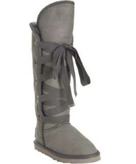 Australia Love grey sheepskin Nomad tall boots   