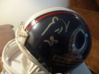   Jason Witten/Jackson Signed 2011 NFL Pro Bowl Mini Helmet RARE  