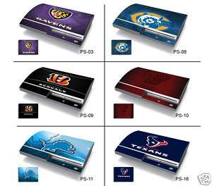 NFL Football Skin Decal Sticker for PlayStation 3 PS3  