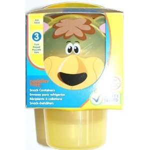  Little Tikes BPA PVC FREE 3 Snack Containers   4 oz Baby