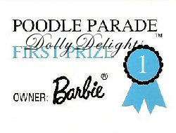 Poodle Parade Certificate #1643 (Repro)  