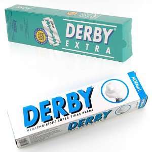   Derby Shaving Cream (Normal Scent). Great Christmas Gift Set for Men