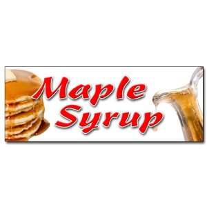  12 MAPLE SYRUP DECAL sticker pancakes waffles Everything 