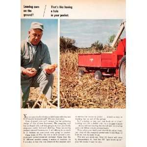  1966 Ad International Harvester McCormick 234 Corn Farm 