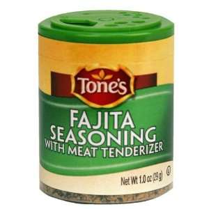 Tones Minis Fajita Seasoning with Meat Tenderizer, 1.00 Ounce 