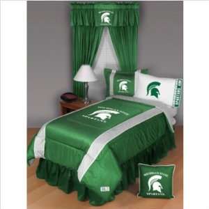 Bundle 24 Michigan State University Spartans Sidelines Bedding Series 