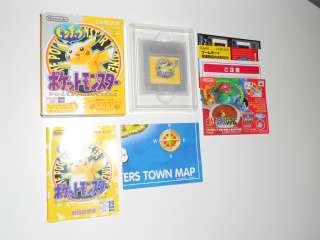 Pocket Monsters/Pokemon Yellow Japan Game Boy ***COMPLETE IN BOX 