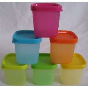   Midgets Freezer Round Mini Set of 6 Rainbow Color