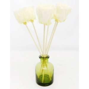  Mini Reed Diffuser   White Rose Green Loft Vase