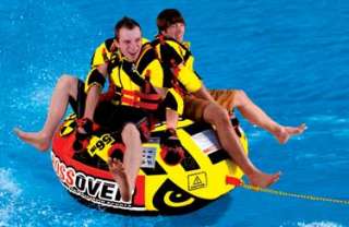   SUPER CROSSOVER 2 Person Snow/Water Tube NEW FAST SHIP  