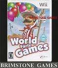 WORLD PARTY GAMES (Nintendo Wii Games) BRAND NEW & FACT