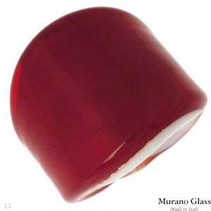 Murano Glass Made In Italy Pleasant Brand New Ring Beautifully Crafted 